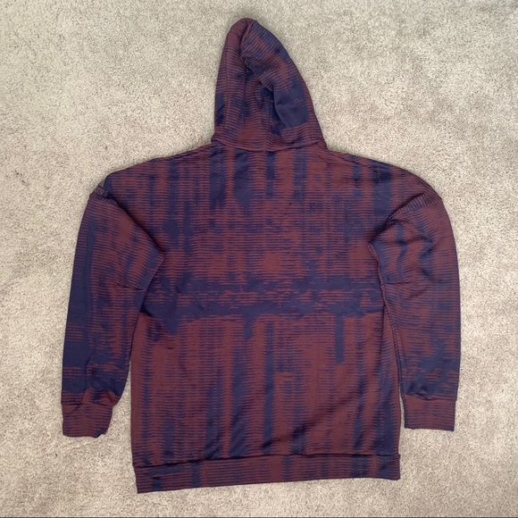 Adidas Z.N.E Pulse Jacquard Winter Hoodie SZ XL - Picture 8 of 8